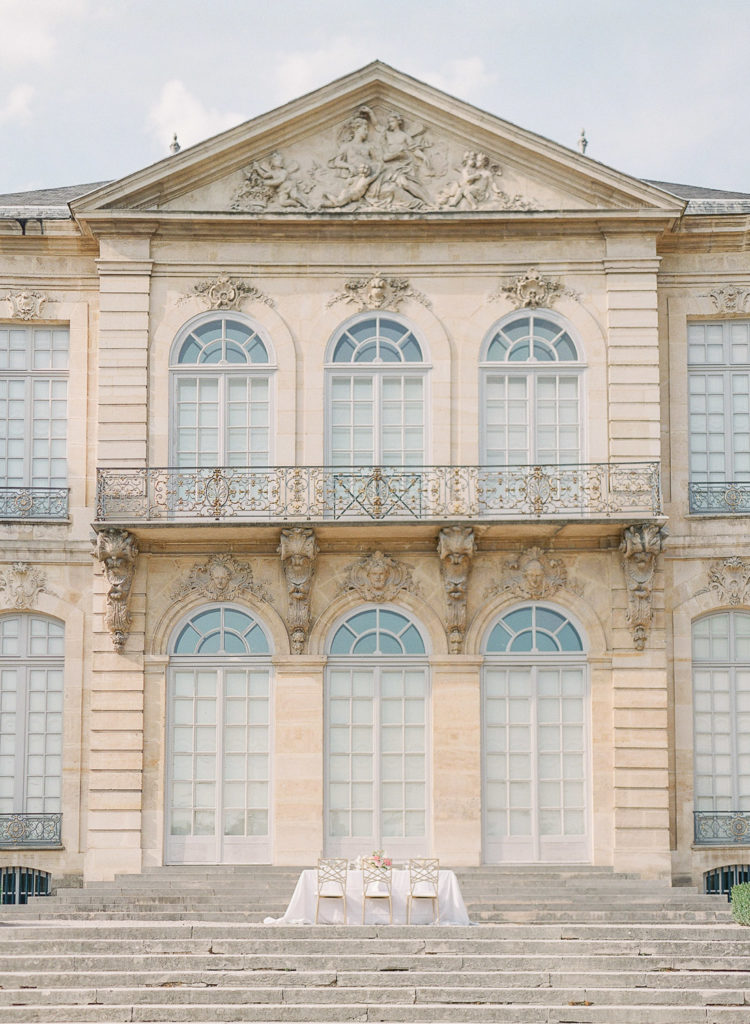 An Elegant Micro Wedding in Paris at Musee Rodin