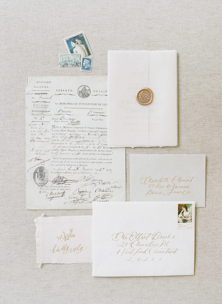 An Elegant Micro Wedding in Paris at Musee Rodin