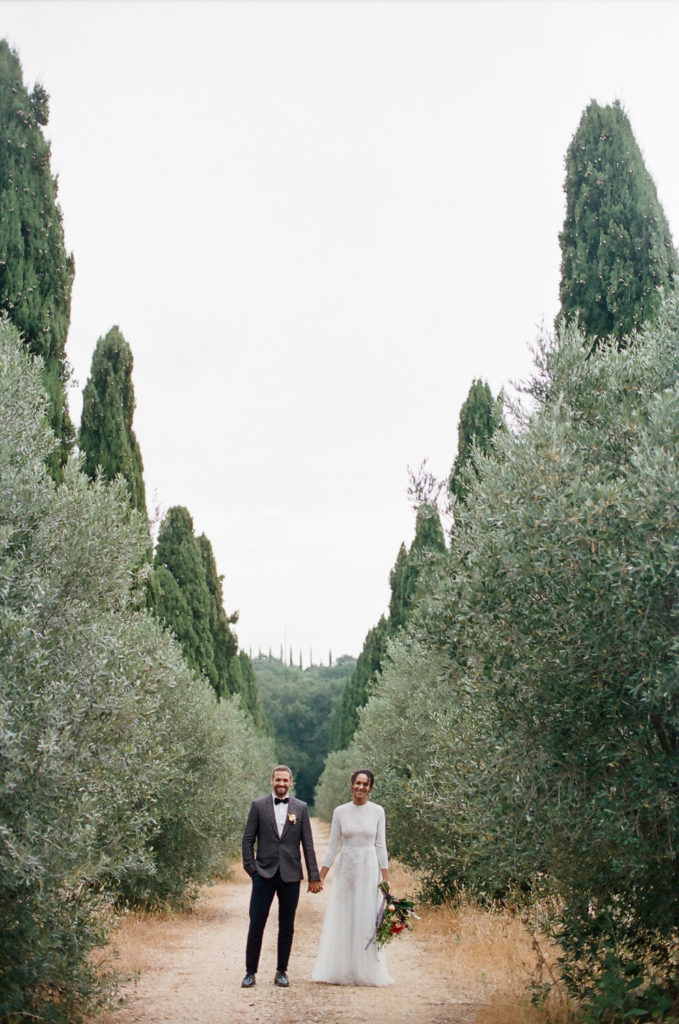Vineyard wedding in the South of France